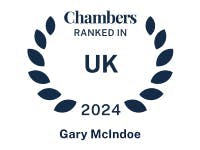Chambers 2024 logo - Gary McIndoe