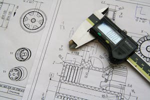 Technical drawing - skilled worker