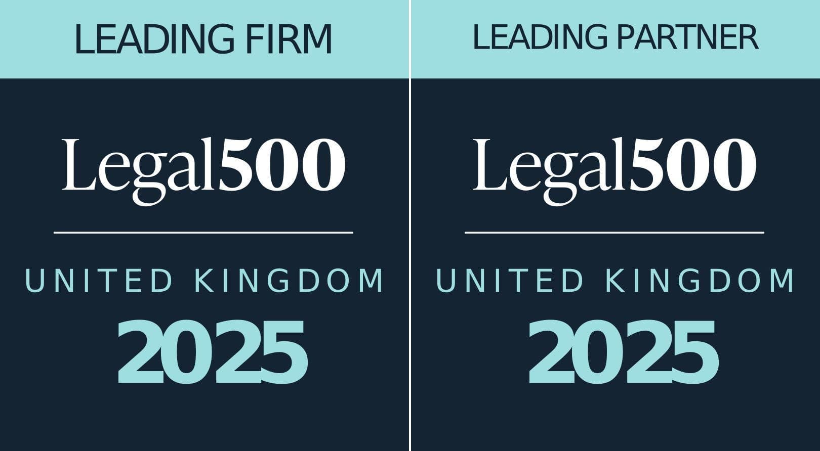 Legal 500 2025 Leading Firm & Leading Partner